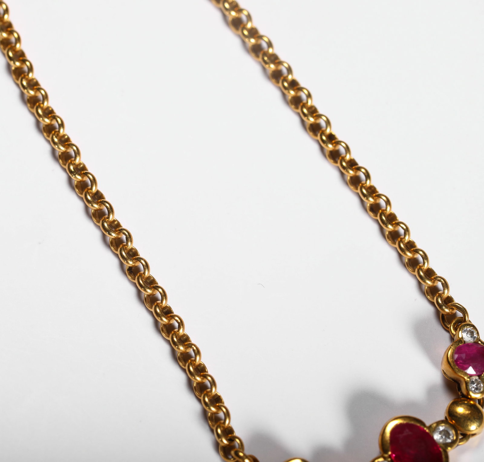 18K RUBY BRACELET - 6