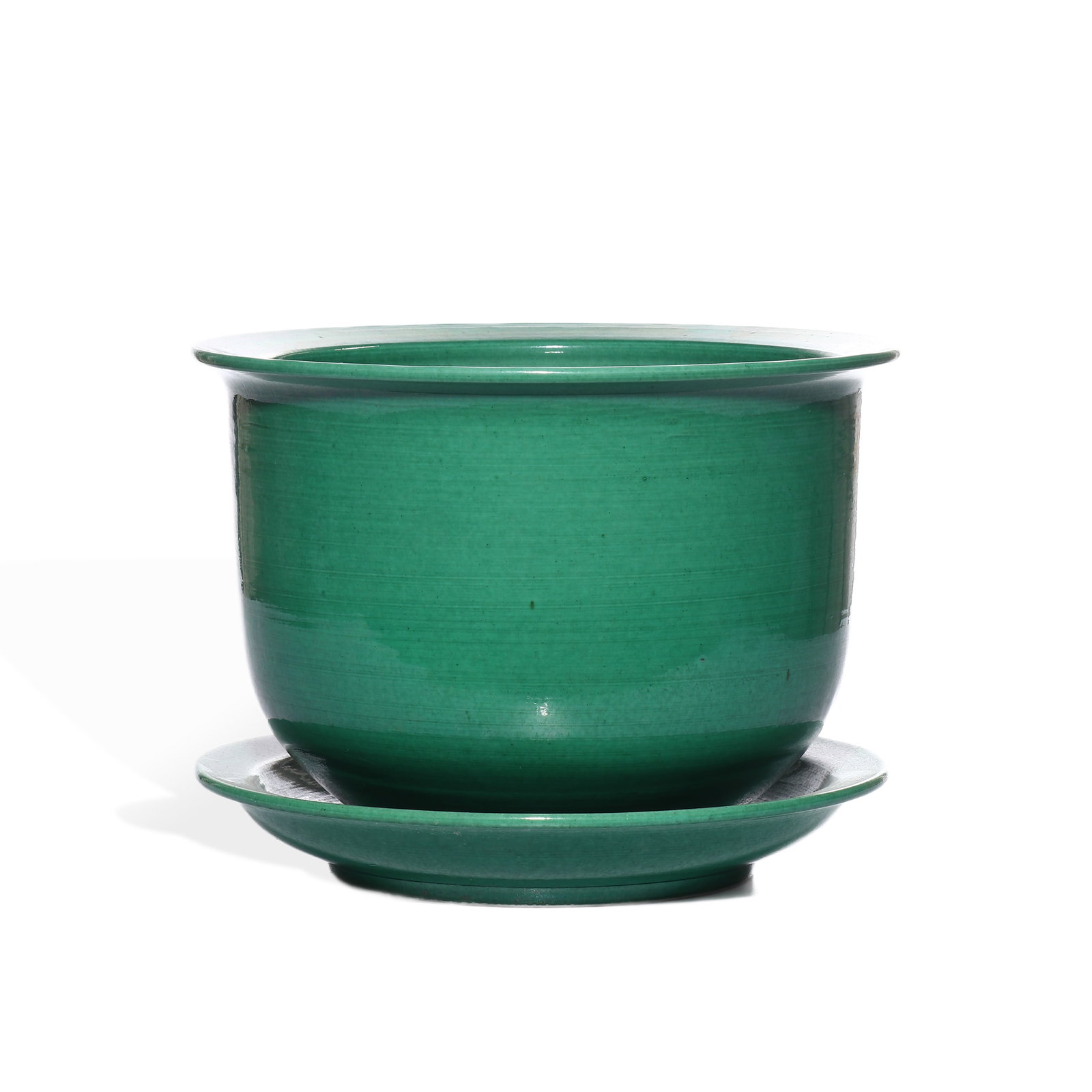 QINGLANG KILN GREEN GLAZED FLOWERPOT (1 of 5)
