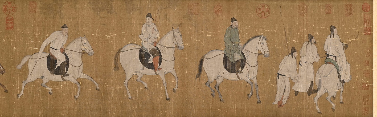 YUAN ZHAO MENG FU (1254-1322) THE FIVE KINGS' JOURNEY (1 of 17)