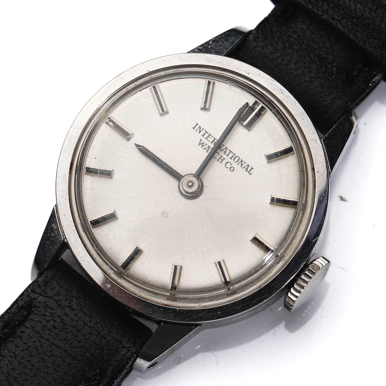 INTERNATIONAL WATCH CO. (IWC) STAINLESS STEEL MANUAL-WIND WRISTWATCH (1 of 7)