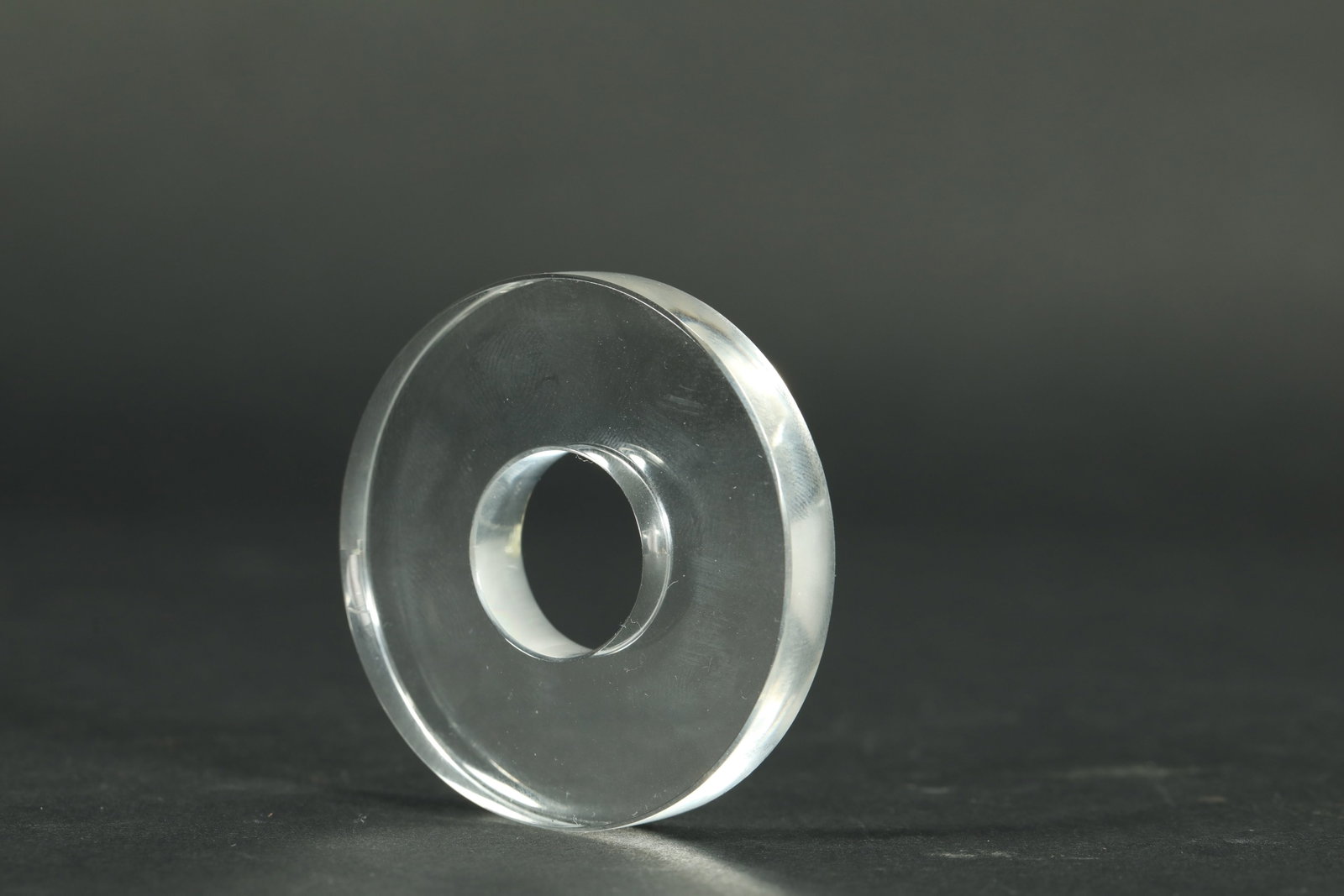 WARRING STATES CRYSTAL PLATE: D:5CM