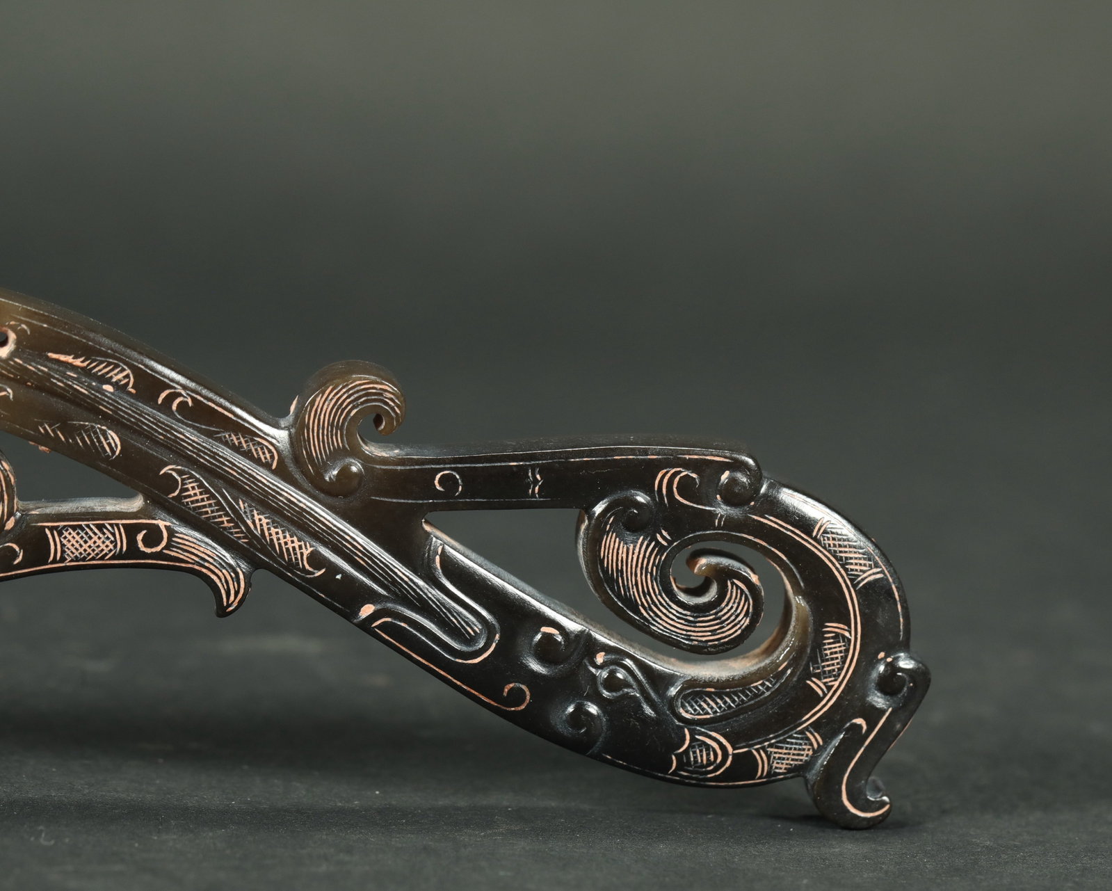WARRING STATES JADE DRAGON - 5
