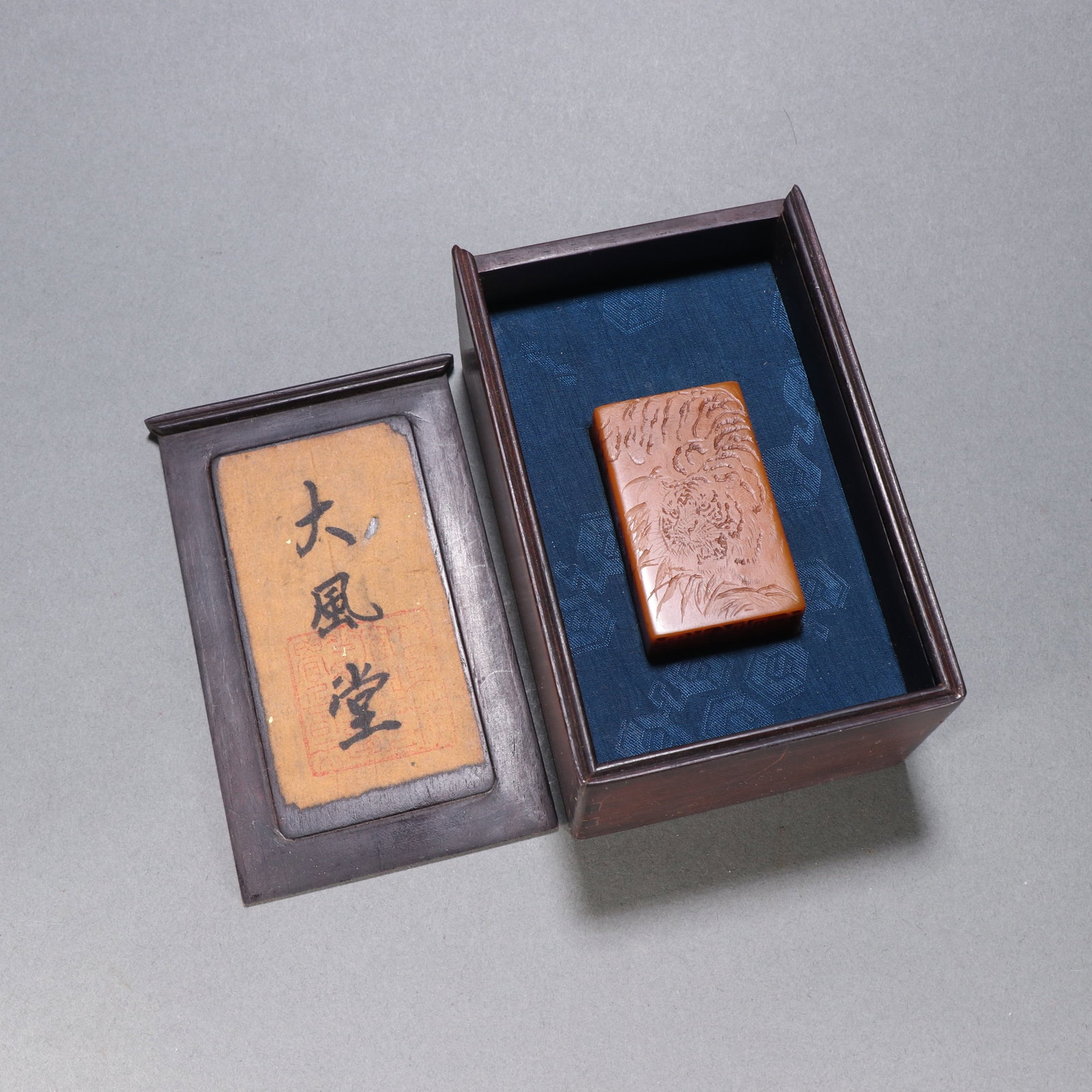 QING DYNASTY TIANHUANG SEAL: H:5.7CM L:3.5CM