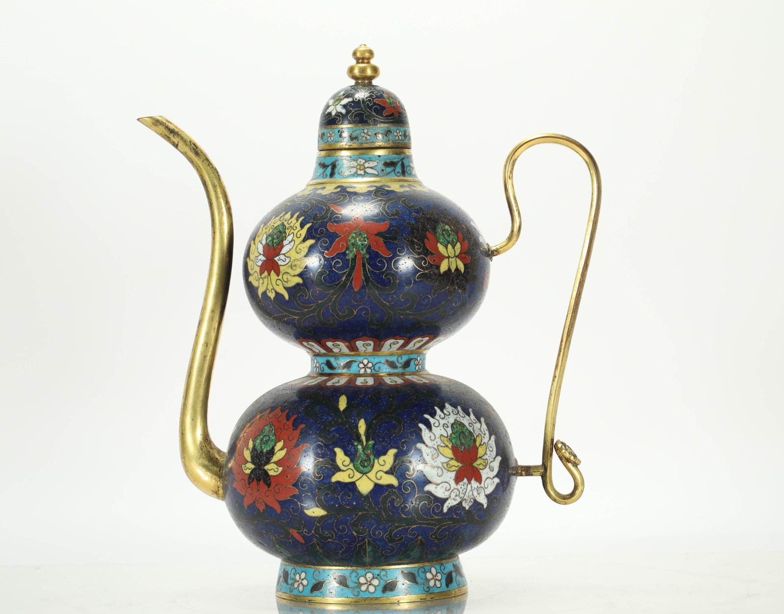 MING DYNASTY CLOISONN? TEAPOT (1 of 6)