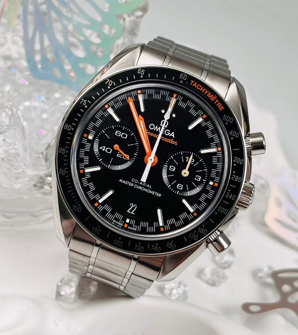 Omega Speedmaster Master Chronograph "Orange Hand" Ref.329.30.44.51.01.002: D:44.25mm