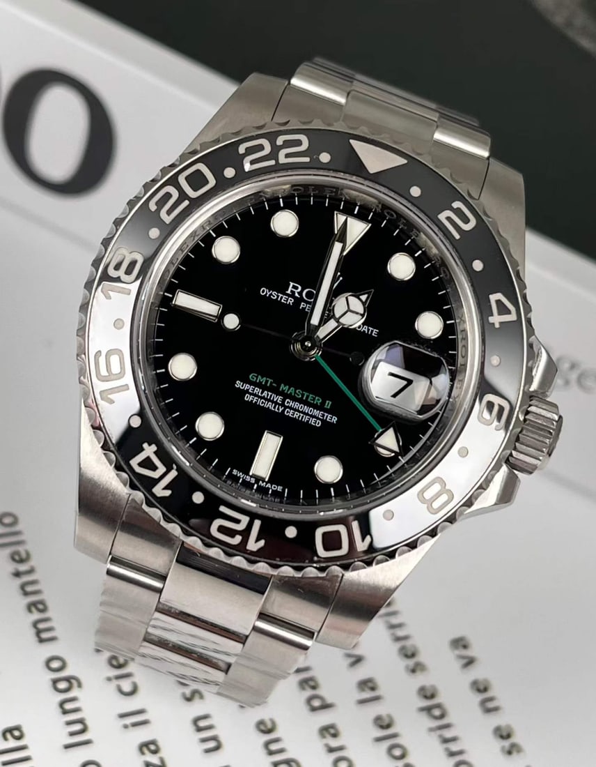 Rolex GMT-Master II Ref.116710LN-0001 Stainless-Steel Chronometer Automatic Men's Wristwatch