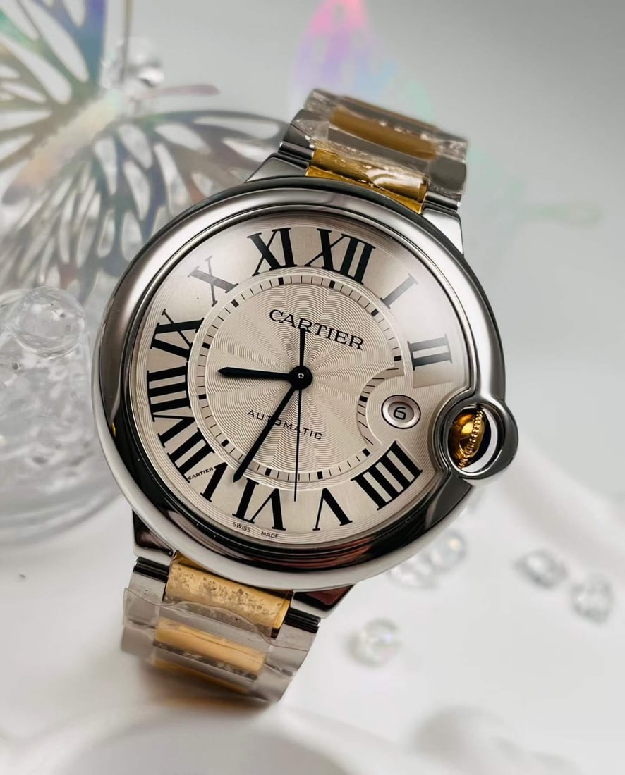 Cartier Ballon Bleu Automatic Two-Tone Watch Ref.W69009Z3