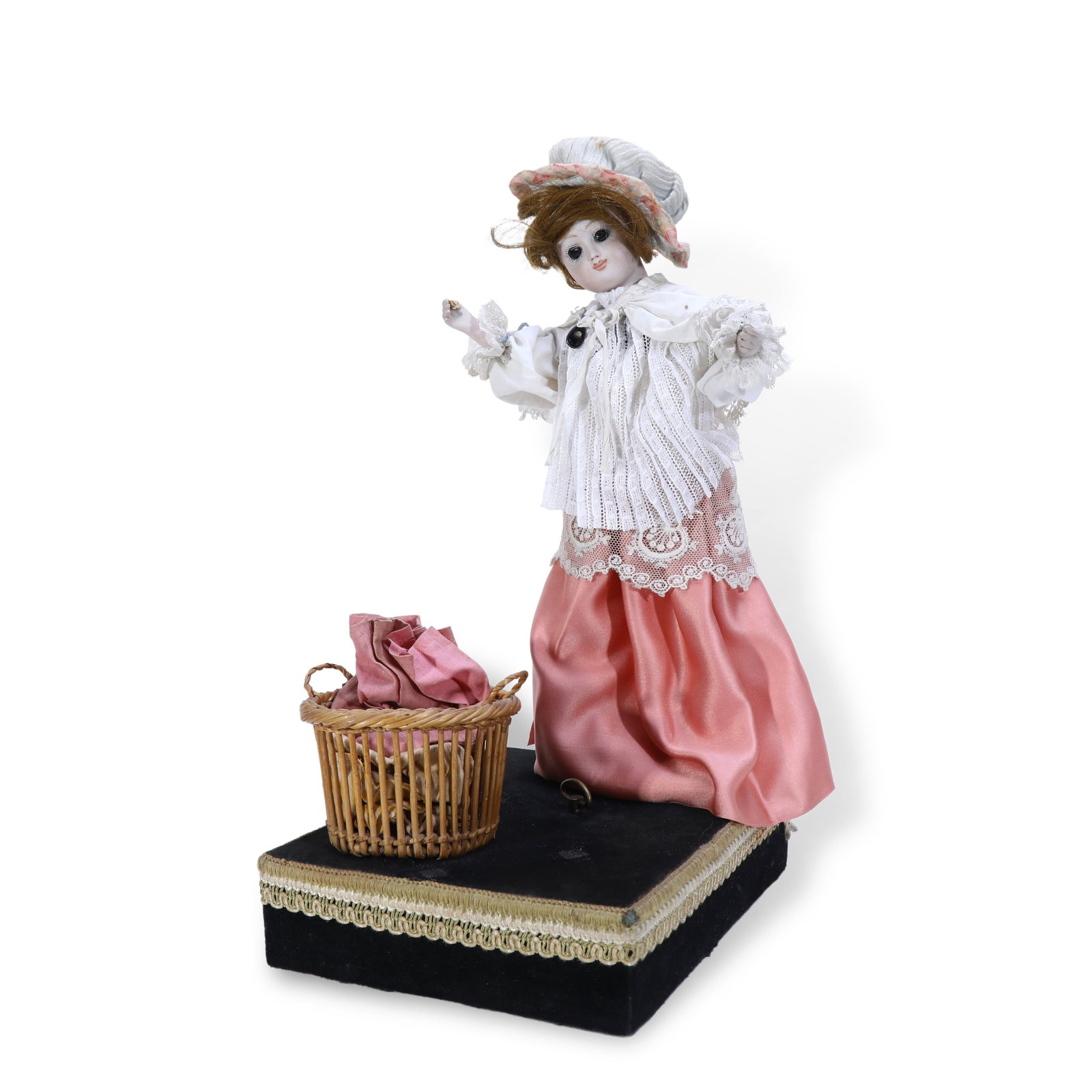 19th Century Musical Automaton of a Laundry Maid (1 of 5)