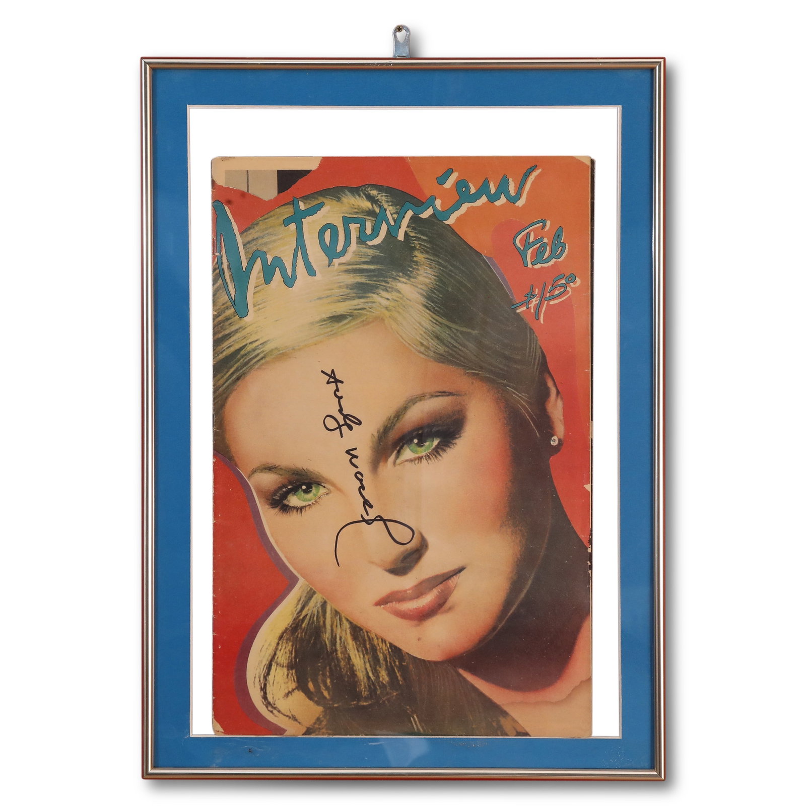 1970 Andy Warhol, Cover of Interview Magazine Vol.10 (USA): 54*40cm Year: 1970Category: Silkscreen print on paper (framed)Artist: Andy Warhol (August 6, 1928 - February 22, 1987)Artist's Signature: Located at the centre of the workDescriptionThe American magaz
