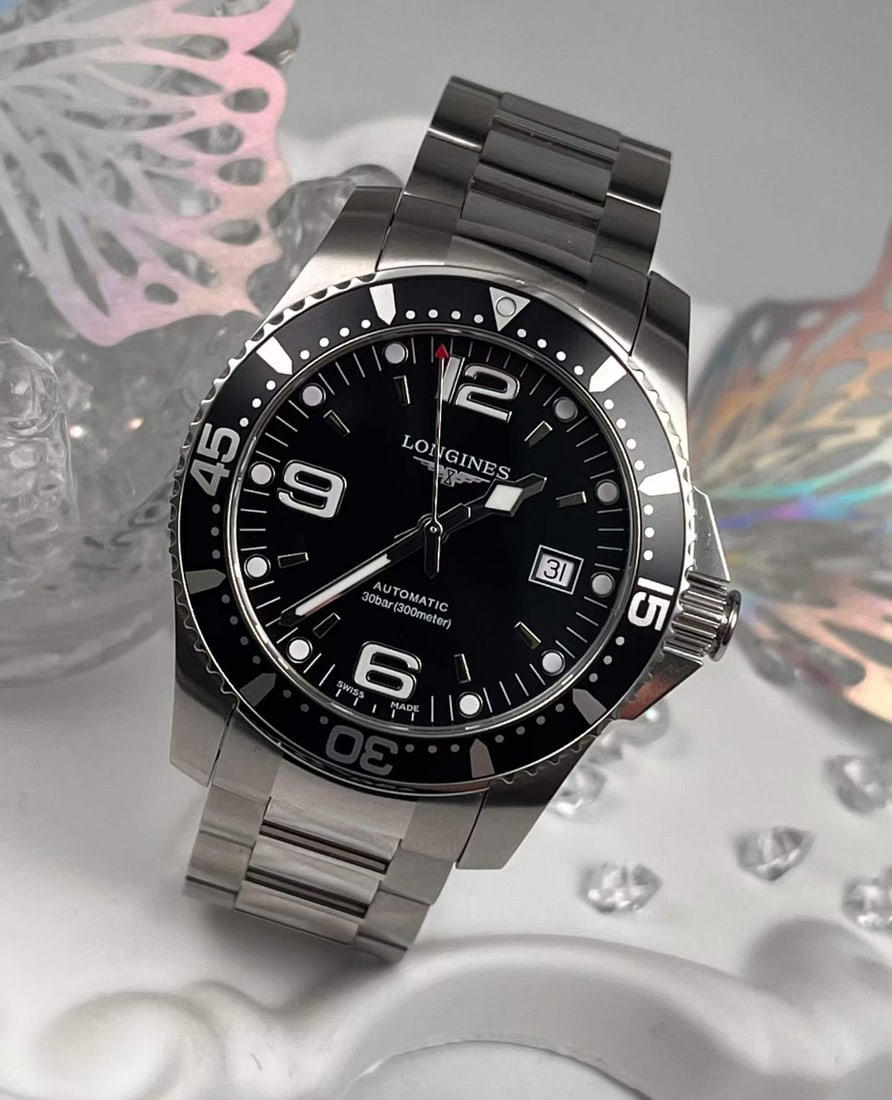 Longines HydroConquest Automatic Diver Watch, Ref.L3.742.4.56.6: D:41mm