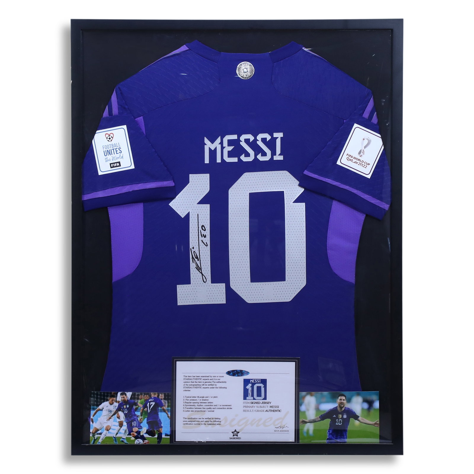 Lionel Messi Autographed Jersey (1 of 5)