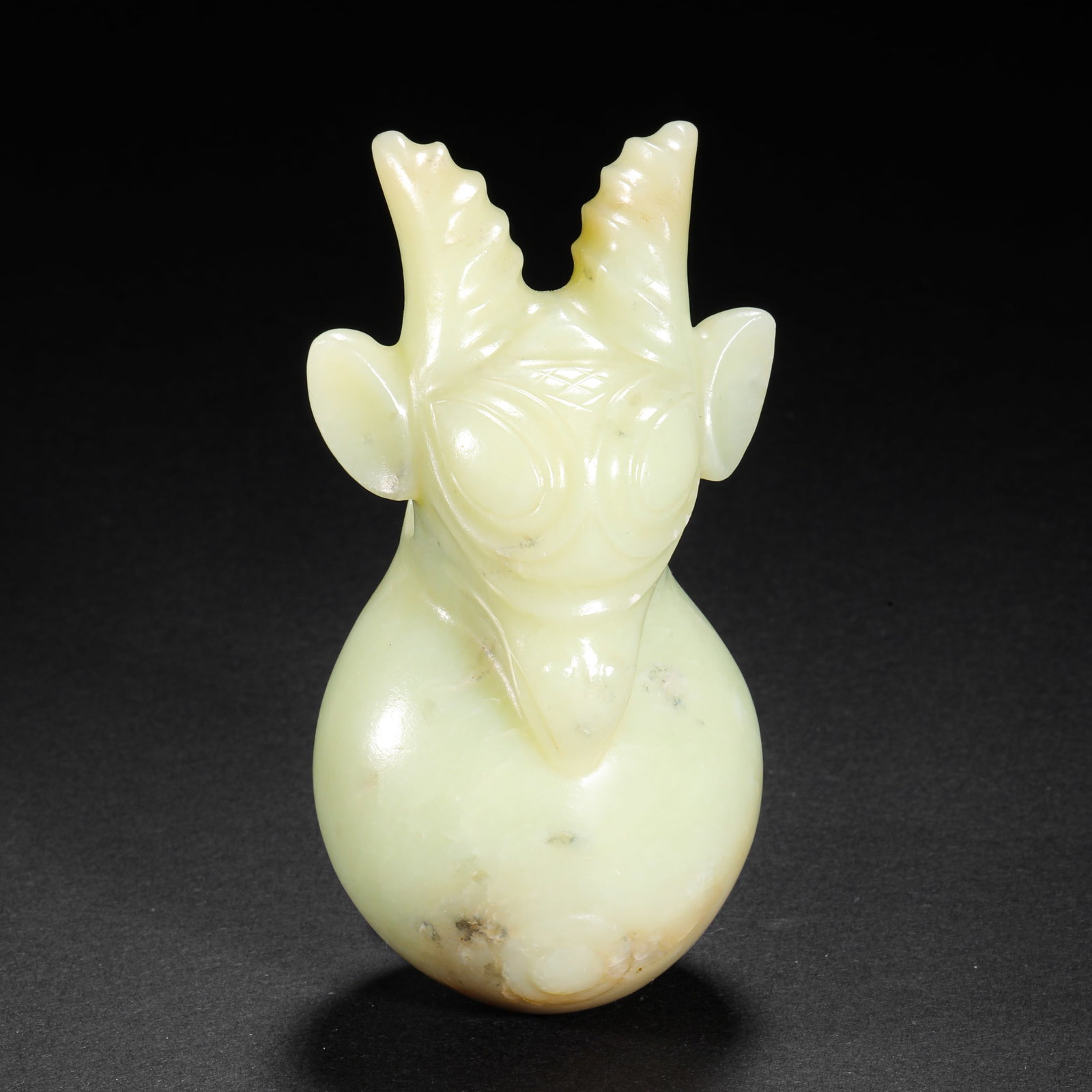 Red Mountain Culture Sun God Dragon Treasure: H9cm W4.5cm Weight223g