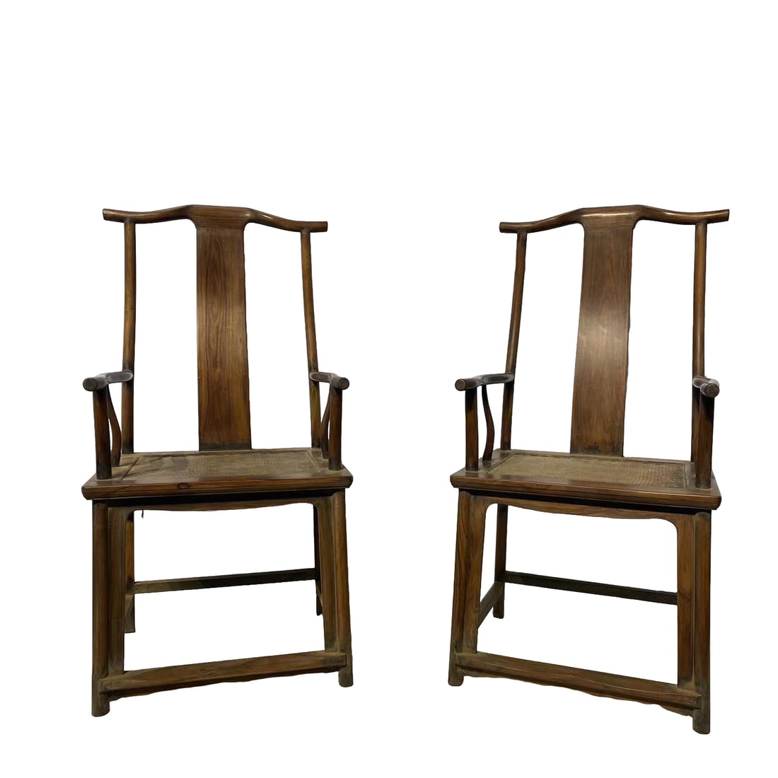 Hainan Huanghua Pear Official Hat Chair in Qing Dynasty: L58cm W48cm H120cm
