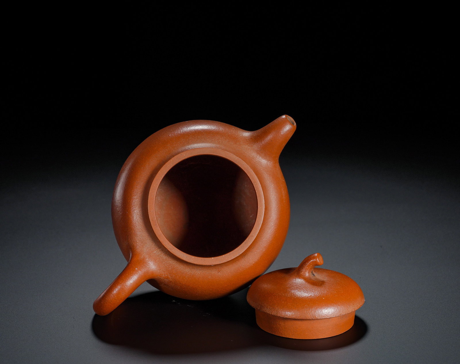 ZHU NI QIA DUAN PURPLE CLAY TEAPOT - 9