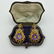 Victorian Gold Amethyst Pearl Earrings - 2