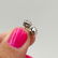 Art Deco Platinum Diamond Stud Earrings - 4