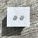 Art Deco Platinum Diamond Stud Earrings - 6