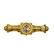 Victorian Gold Enamel Pin