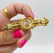 Victorian Gold Enamel Pin - 3