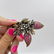 Antique Gold Diamond Ruby Pin - 3