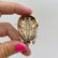 Victorian Gold Diamond Pearl Pin - 5