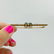 Victorian Gold Zircon Pearl Pin - 3