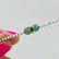 Victorian Gold Zircon Pearl Pin - 4