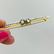 Victorian Gold Zircon Pearl Pin - 5