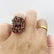 Vintage Garnet Harem Ring - 4