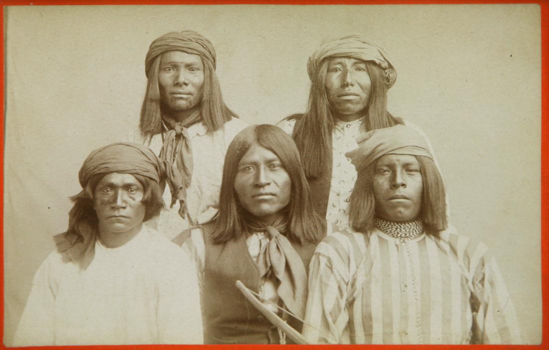 Group of Apache Prisoners, 1880 (1 of 6)