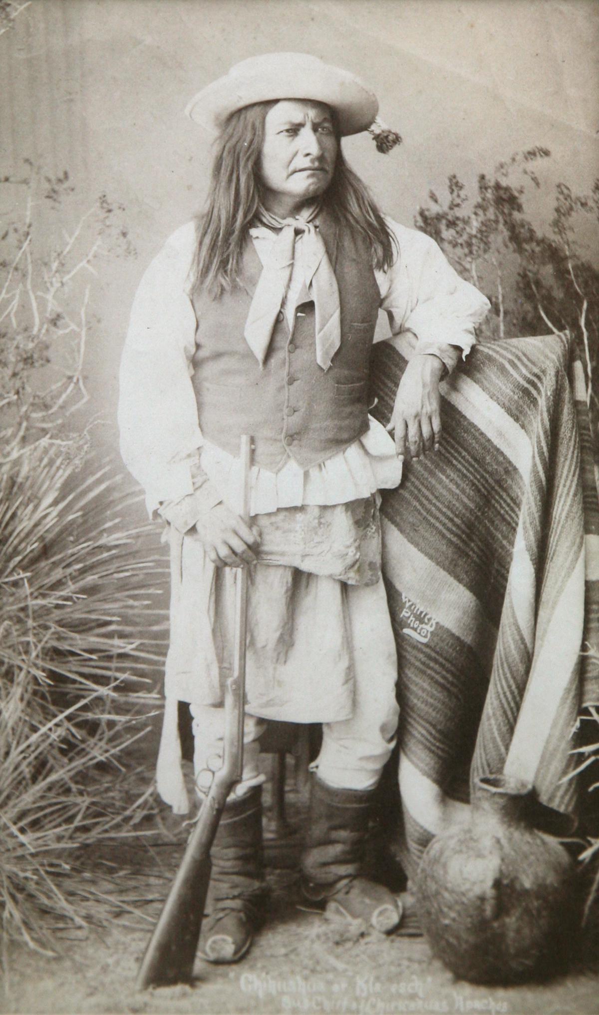 Ben Wittick, Sub Chief of Chiricahua Apaches 1885 (1 of 3)