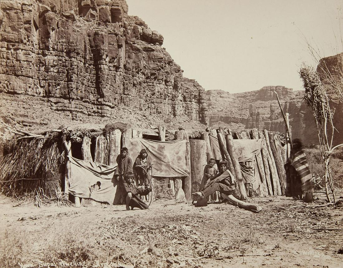 Ben Wittick - Havasupai Dwelling, Arizona, 1885 (1 of 3)