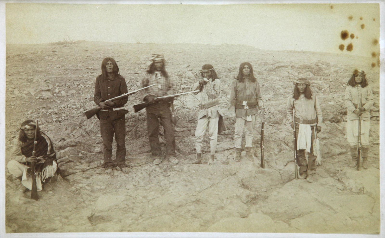 C. S. Fly - Apache Scouts, Gen Crook's Campaign (1 of 6)