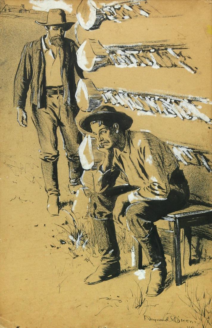 Maynard Dixon - Staring into the West... (1 of 20)