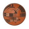 Jacob Koopee  - Hopi Redware Plate c. 1990s