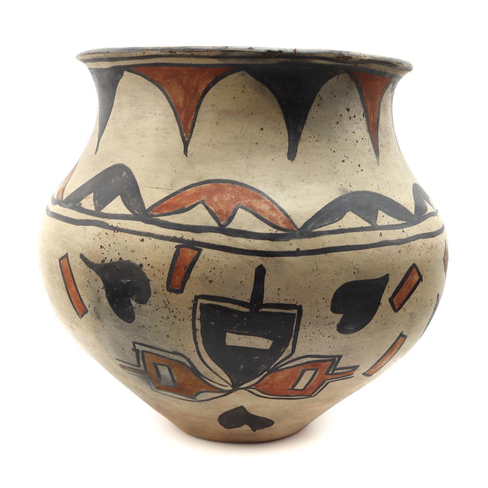 San Ildefonso Polychrome Olla c. 1900s (1 of 7)
