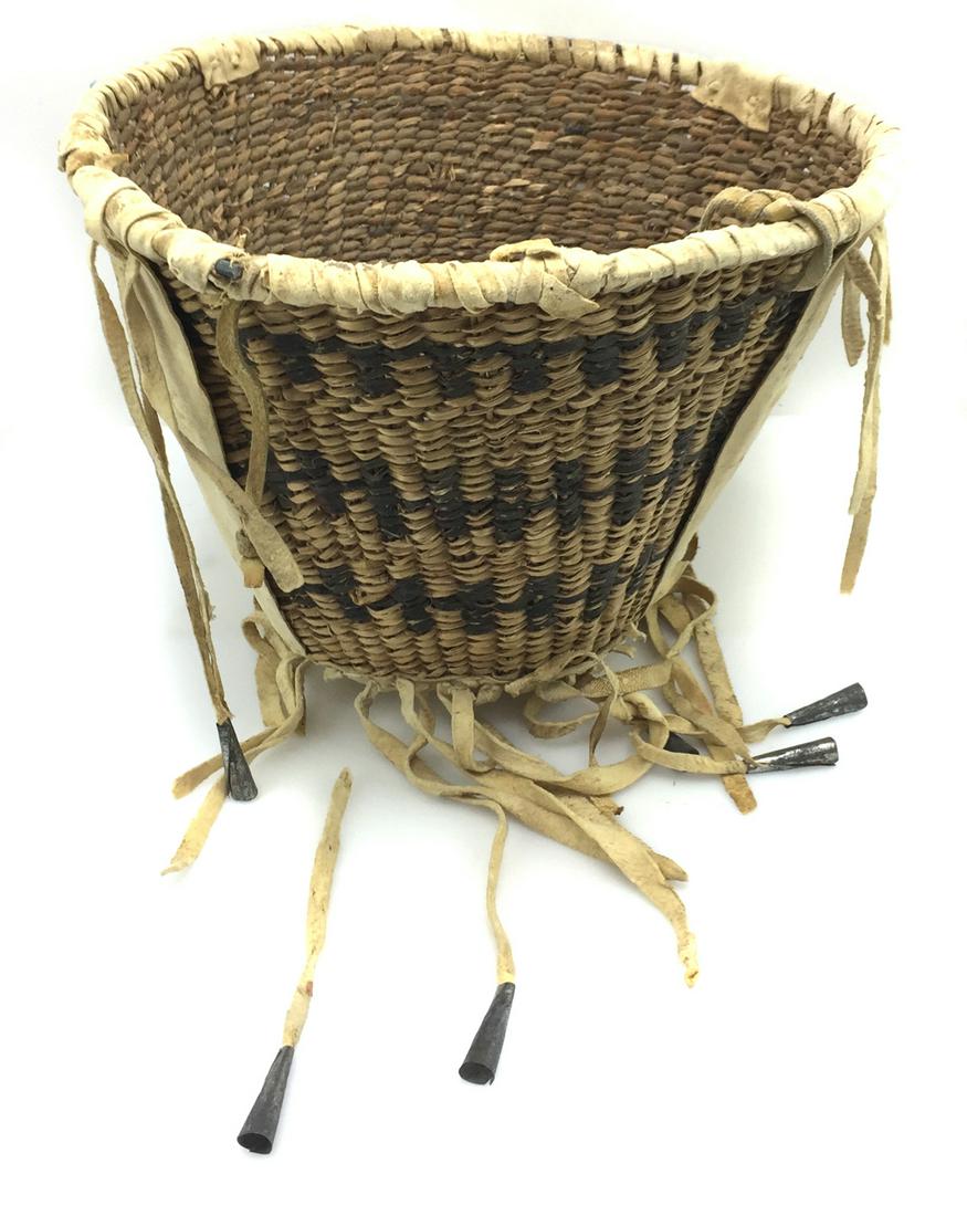 Apache Burden Basket, c. 1900-20s (1 of 11)