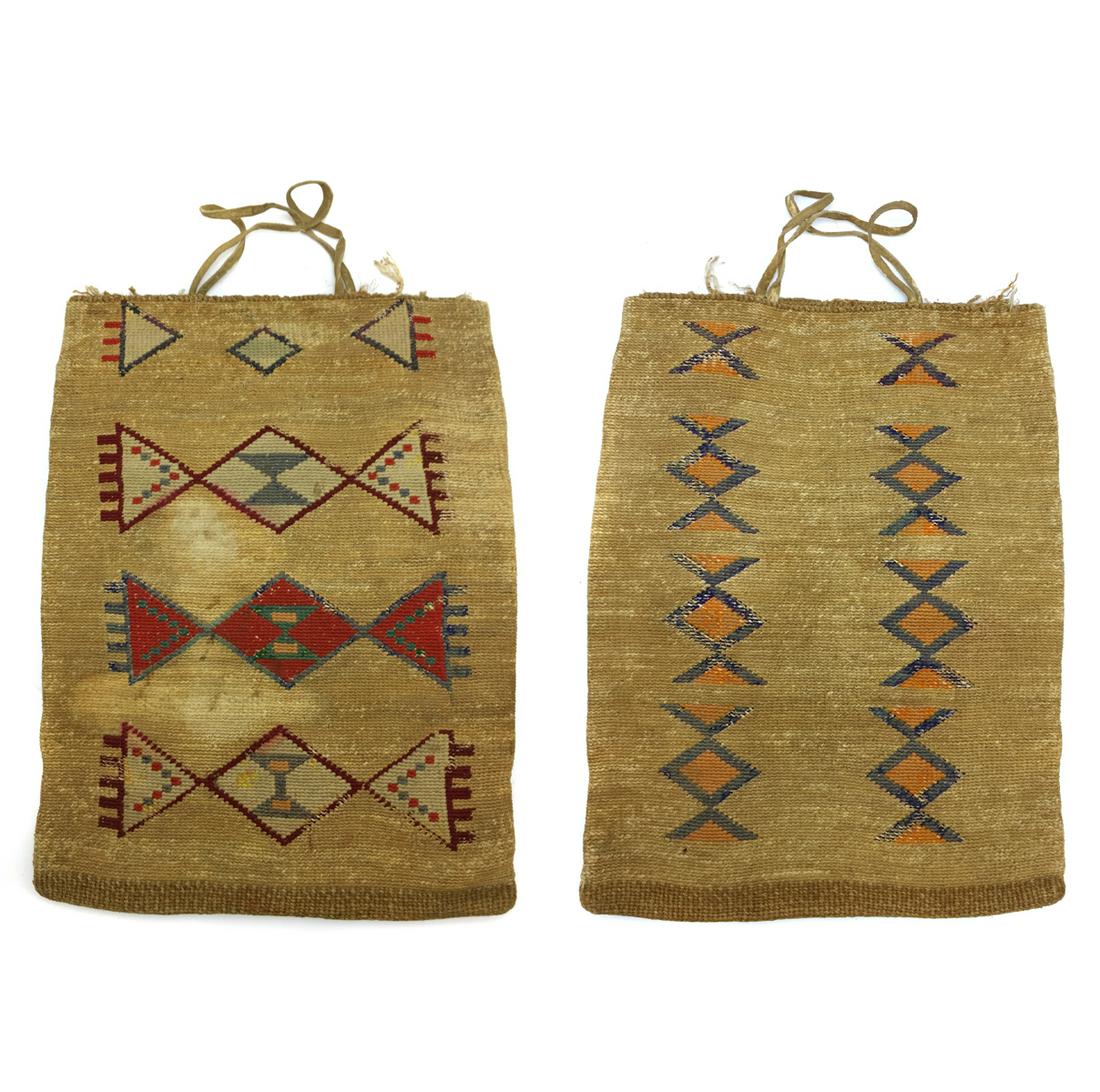 Nez Perce Double-Sided Corn Husk Bag c. 1900s (1 of 19)