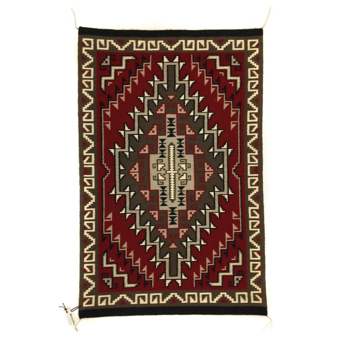 Betty Lou Begay - Navajo Ganado Rug, c. 1980-90s (1 of 6)