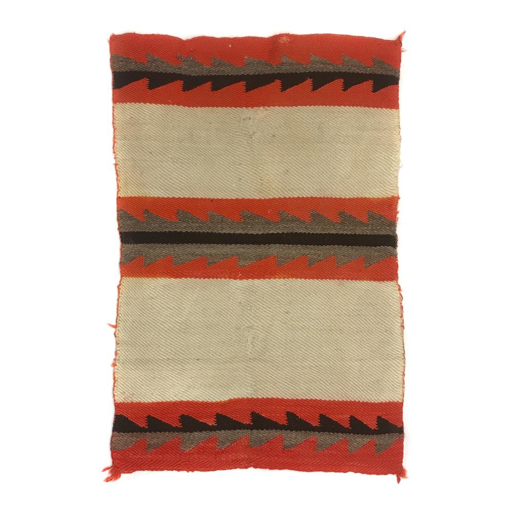 Navajo Child's / Double Saddle Blanket c. 1890s (1 of 15)