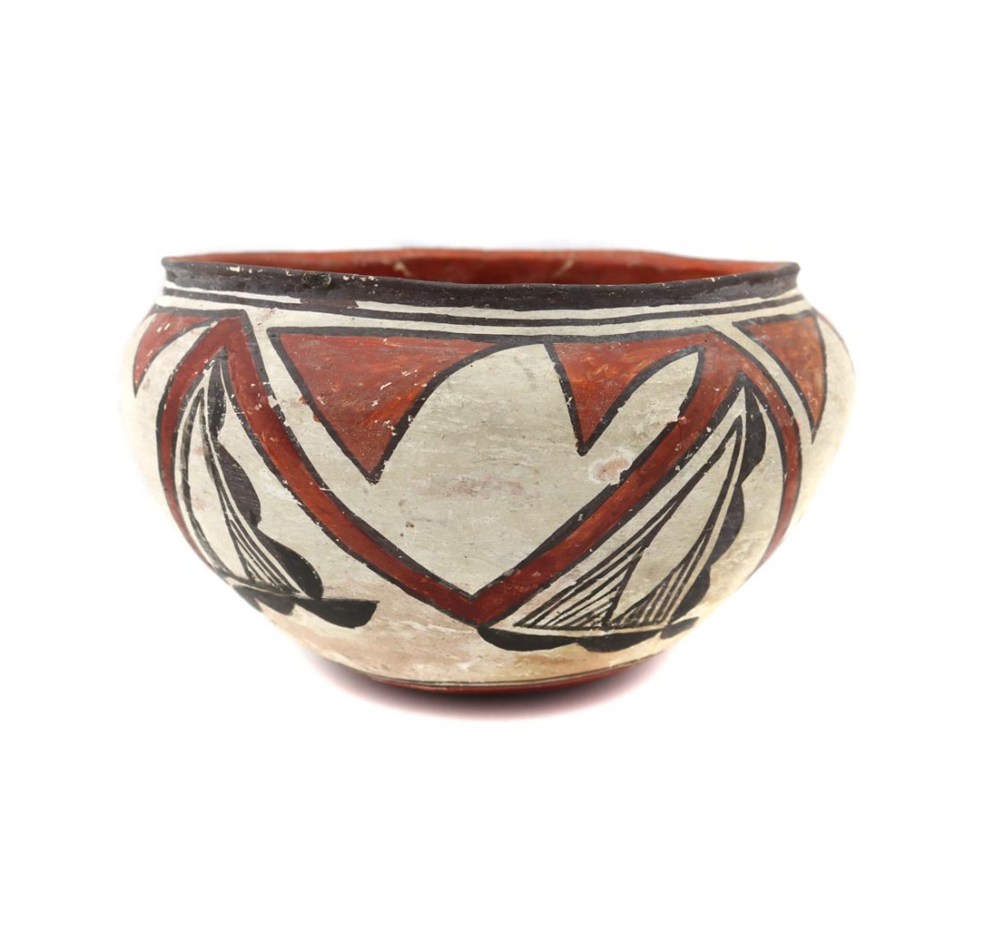 Acoma Polychrome Bowl c. 1920s (1 of 7)