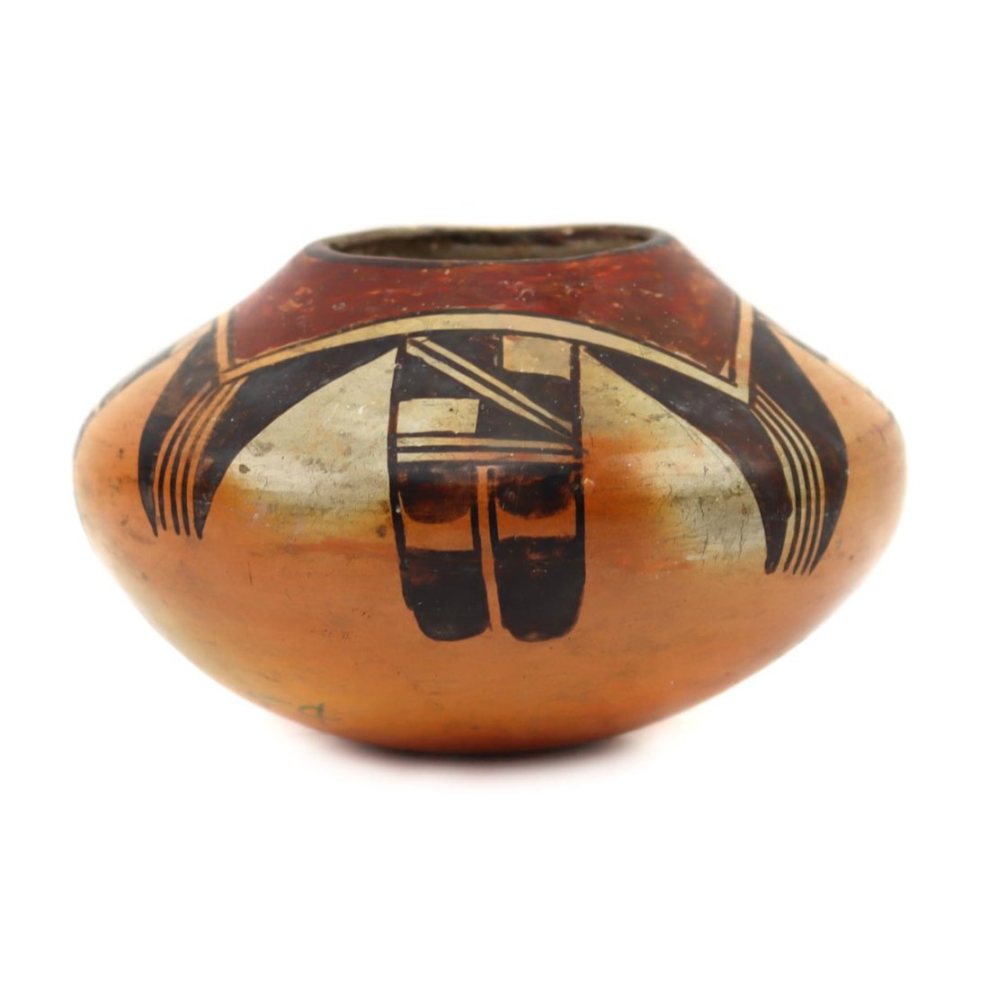 Old Lady Nampeyo - Hopi Polychrome Jar c. 1905 (1 of 7)