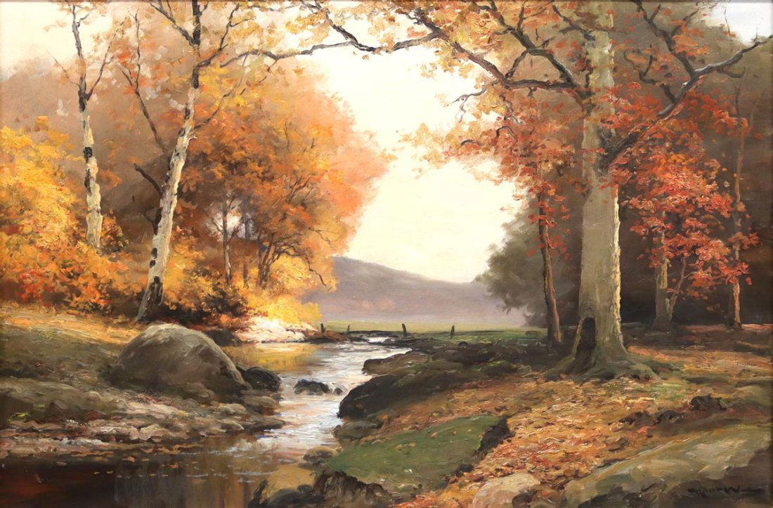 Robert William Wood (1889-1979) - The Grand Teton (1 of 5)