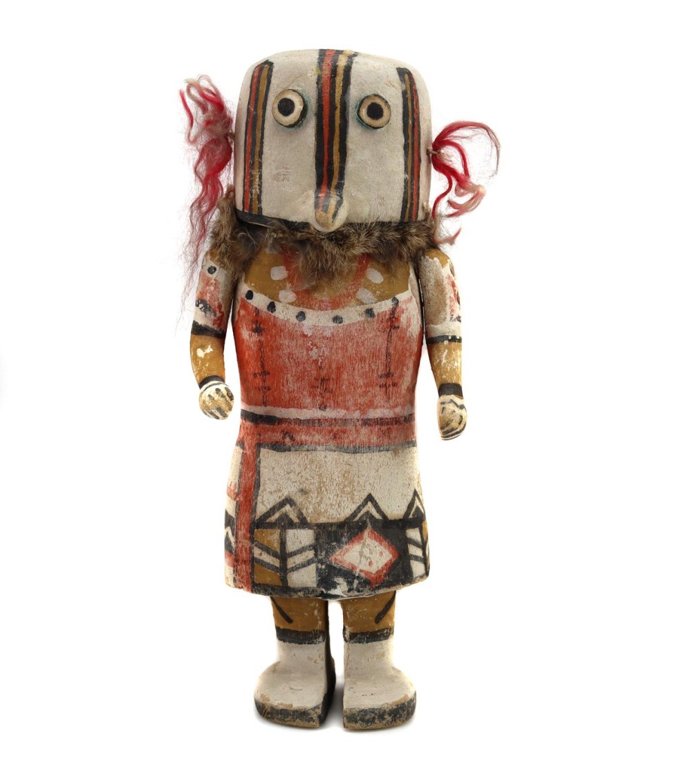 Wilson Tawaquaptewa - Hopi Kachina c. 1930-40s, 12.75" x 5" x 4.5" (1 of 16)