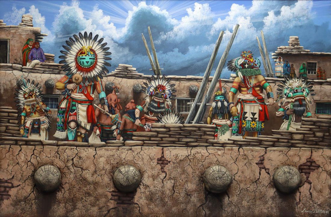 Duane Dishta (1946-2011) Summer Solstice Morning (1 of 4)