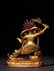 A Chinese Bronze Gilding Statue - 3