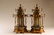 A Pair of Chinese Bronze Gilding Lanterns Inlaid with - 2
