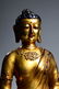 A Chinese Bronze Gilding Buddha Statue - 6