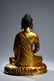 A Chinese Bronze Gilding Buddha Statue - 8