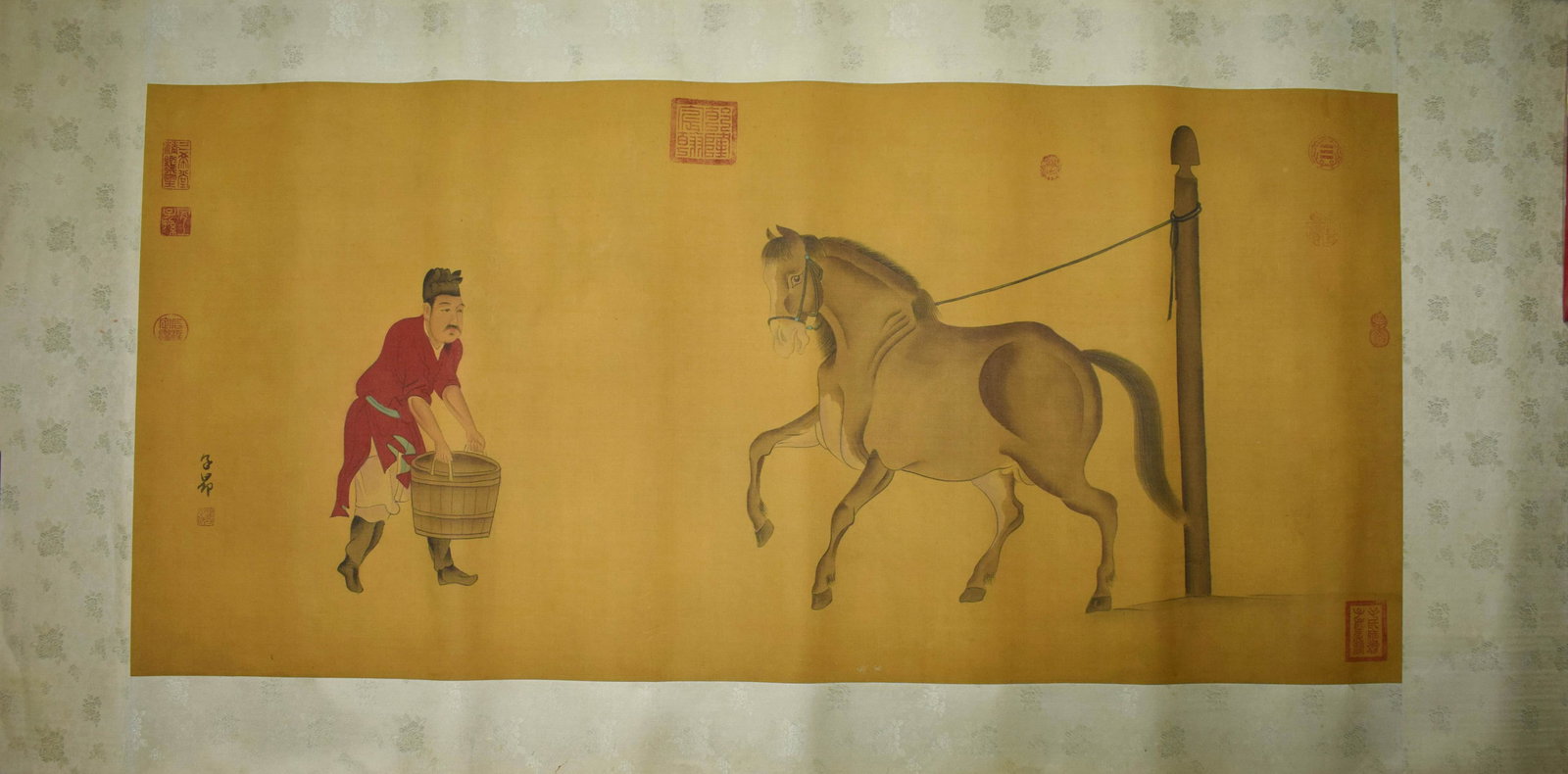 A Chinese Painting: A Chinese Painting100cm*48cmï¼›